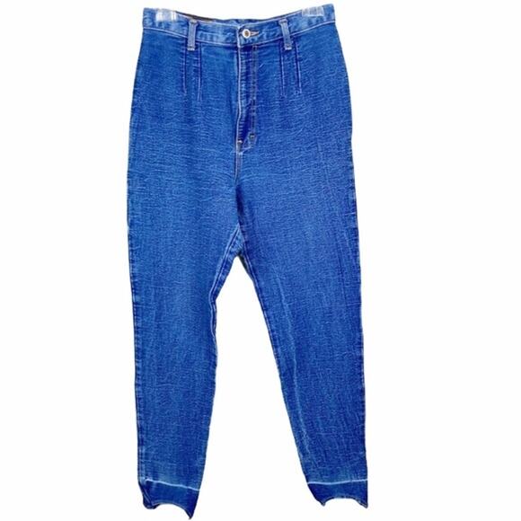 Vintage Action West High Waisted Mom Jeans - Picture 1 of 7
